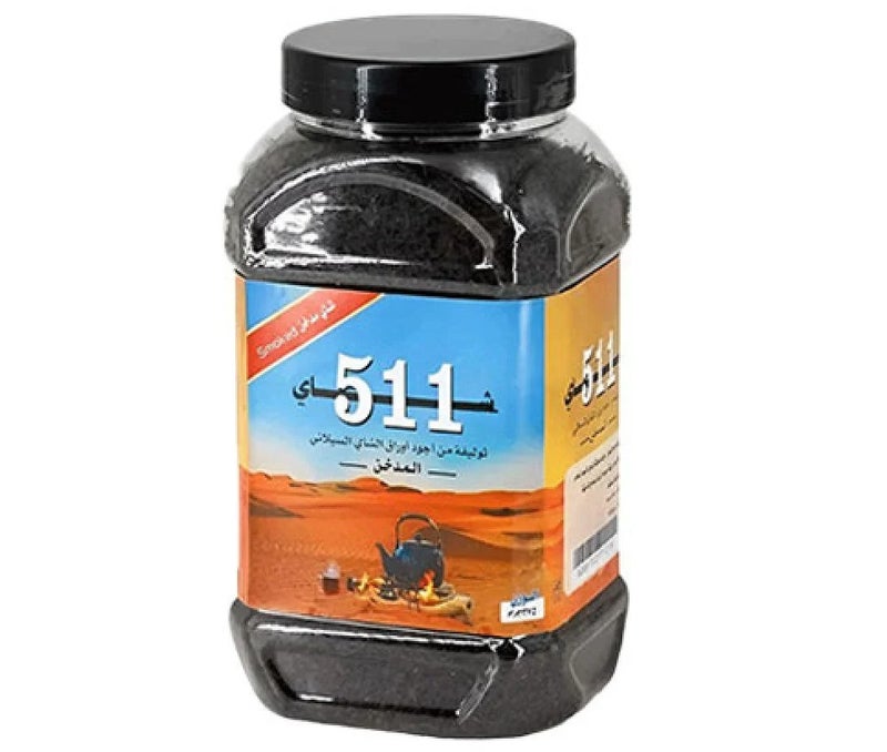 511 Smoked Tea: A premium Ceylon black tea with a naturally smoky flavor reminiscent of wood-fired tea. 375g