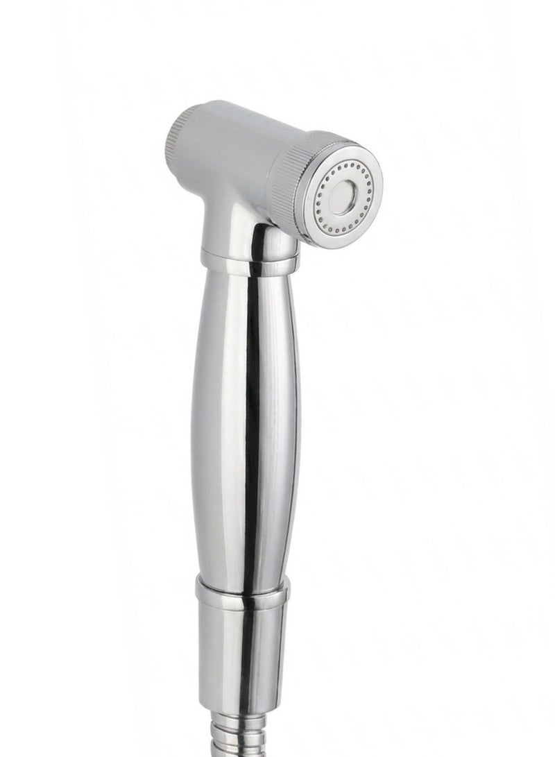 Bold Moda Brass Bidet Shattaf Handheld Sprayer,Adjustable Water Pressure with Hot & Cold Control, Leak-Free Brass Core, Chrome-Plated Stainless Steel Hose, Eco-Friendly Water Saving, Easy DIY Install, Bathroom Hygiene Spray ,UAE - Image 1