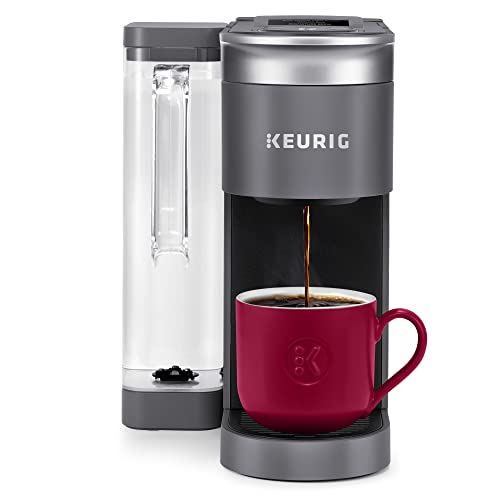 Keurig K-Supreme SMART Single Serve Coffee Maker With Wifi Compatibility, 4 Brew Sizes, And 66oz Removable Reservoir, Compatible with Alexa, Gray - Image 1
