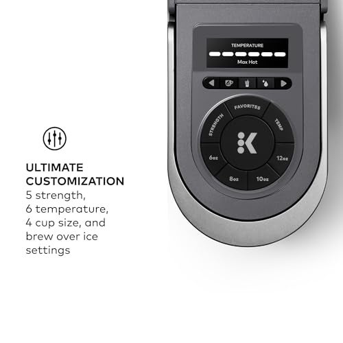 Keurig K-Supreme SMART Single Serve Coffee Maker With Wifi Compatibility, 4 Brew Sizes, And 66oz Removable Reservoir, Compatible with Alexa, Gray - Image 3