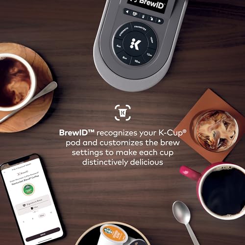 Keurig K-Supreme SMART Single Serve Coffee Maker With Wifi Compatibility, 4 Brew Sizes, And 66oz Removable Reservoir, Compatible with Alexa, Gray - Image 4