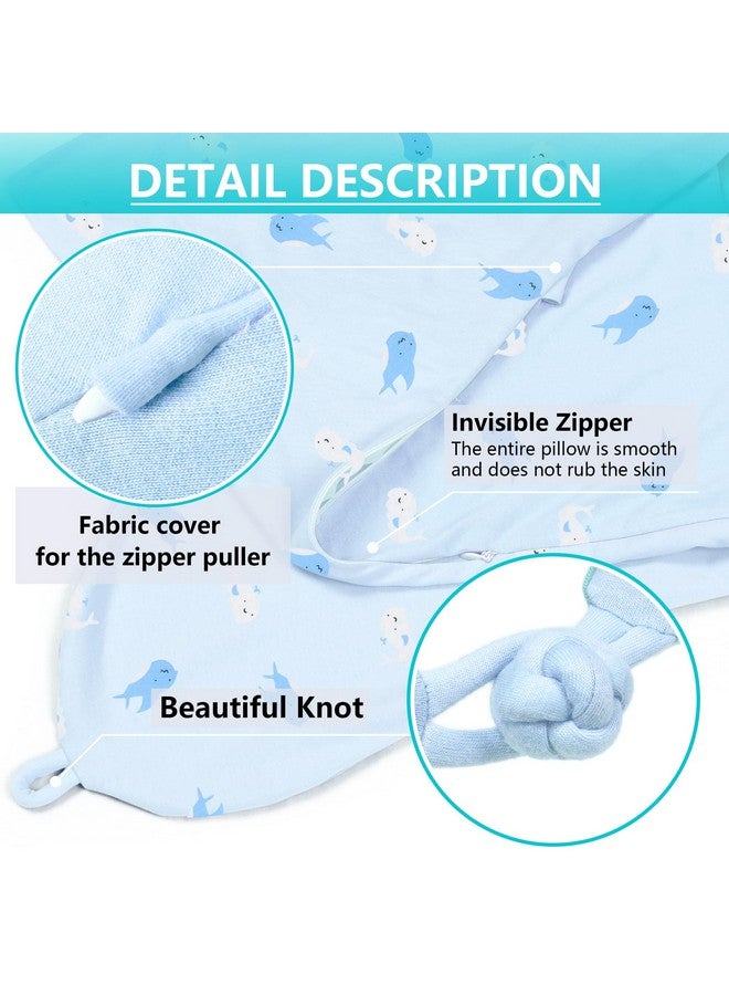 BYRIVER Baby Shark Printing Jersey Cotton Pillowcase Cover for BYRIVER Body Pillow Pregnancy Pillow - Image 4