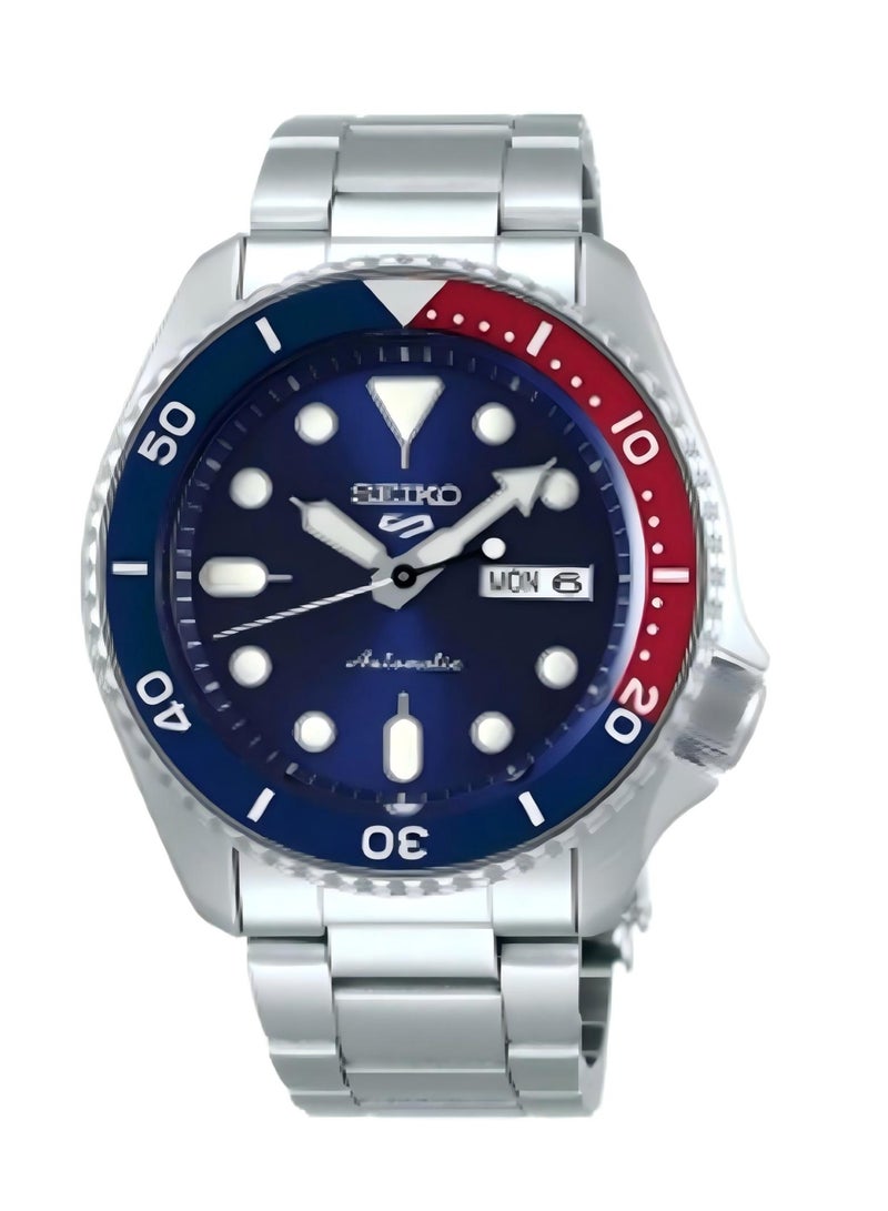 سيكو 5 5 الرياضة مقاومة للماء الفولاذ المقاوم للصدأ التناظرية ساعة SRPD53K1 - Image 1