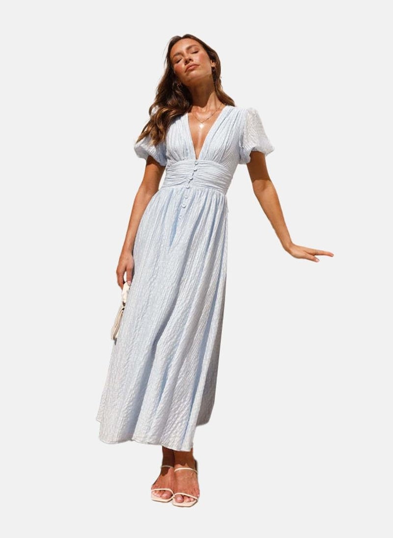 YUNIQEE Textured Button-Front Dress  - Image 2