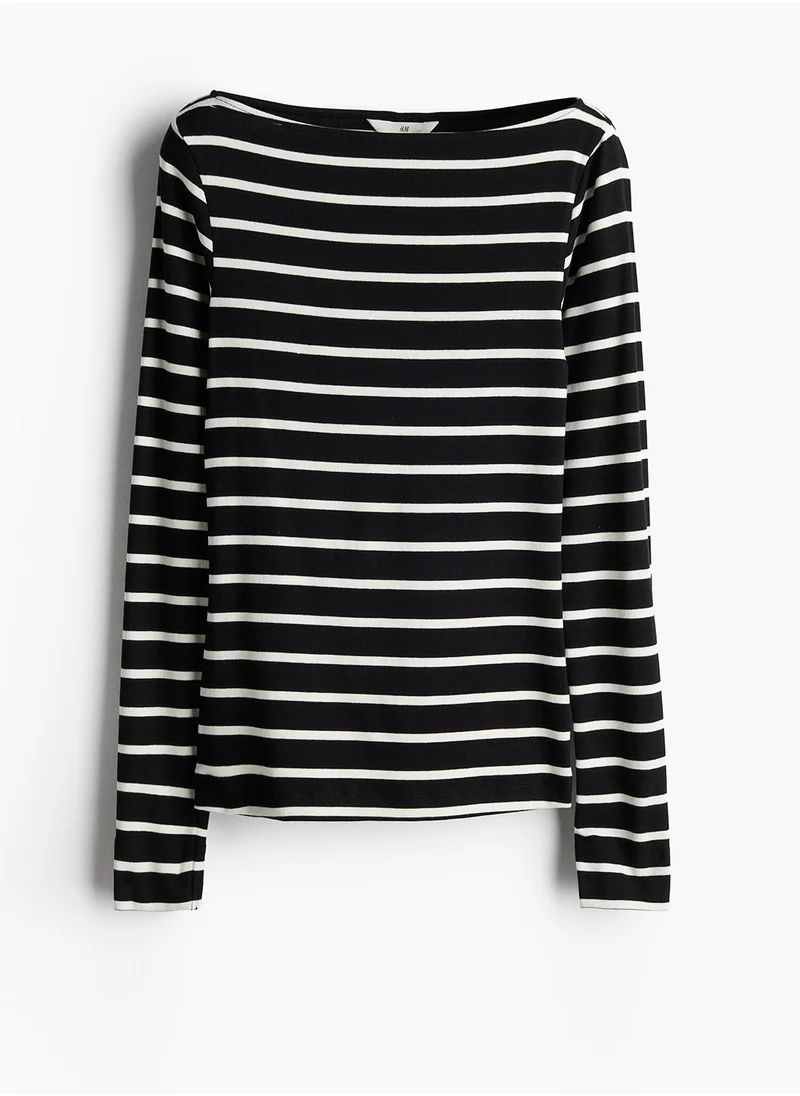 H&M Boat-Neck Top