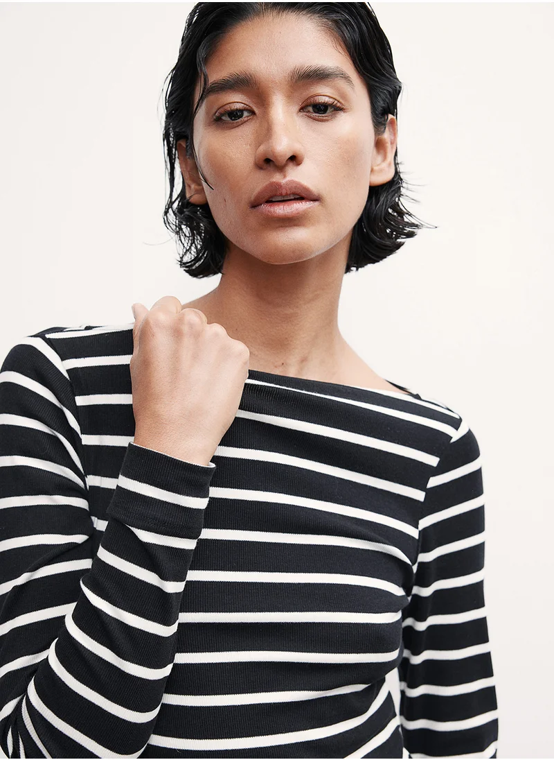 H&M Boat-Neck Top