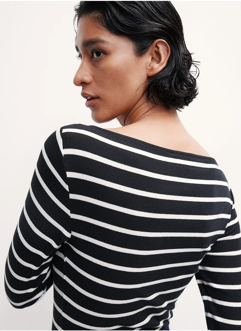 H&M Boat-Neck Top