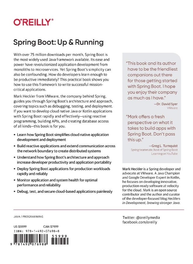 Spring Boot: Up and Running: Building Cloud Native Java and Kotlin Applications  - Image 2