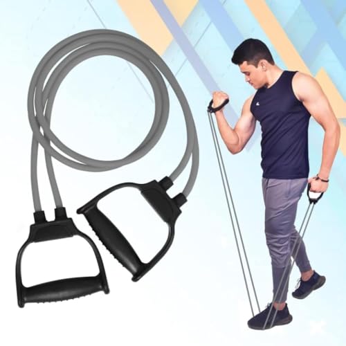 SUREFIT Hand Grip Strengthener with Resistance Tube, Adjustable Gripper and Exercise Band Combo for Strength Training For Man and Women (Counter Adjustable- 5-60 Kg) - Image 3