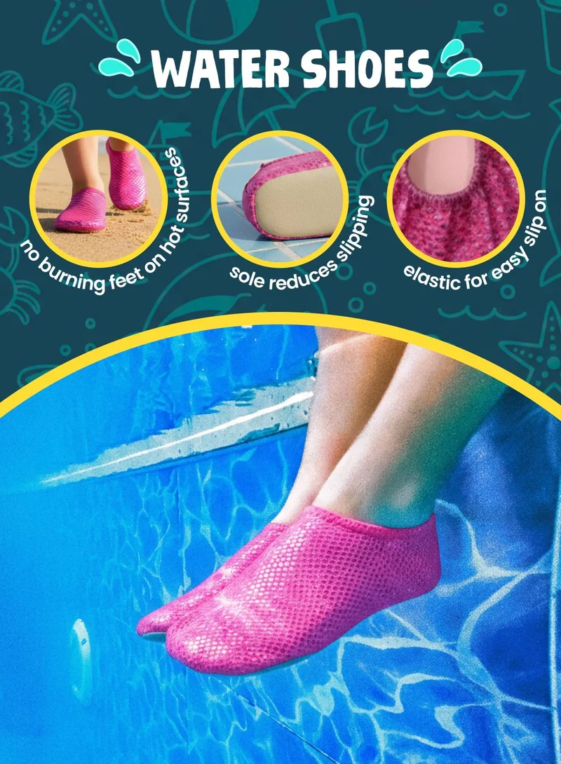 Slipstop Rubin Slipstop Rubin Kids Non Slip Water and Beach Shoes Lightweight Quick Dry Swim Ready Footwear for Babies and Children for Women | Best Price UAE