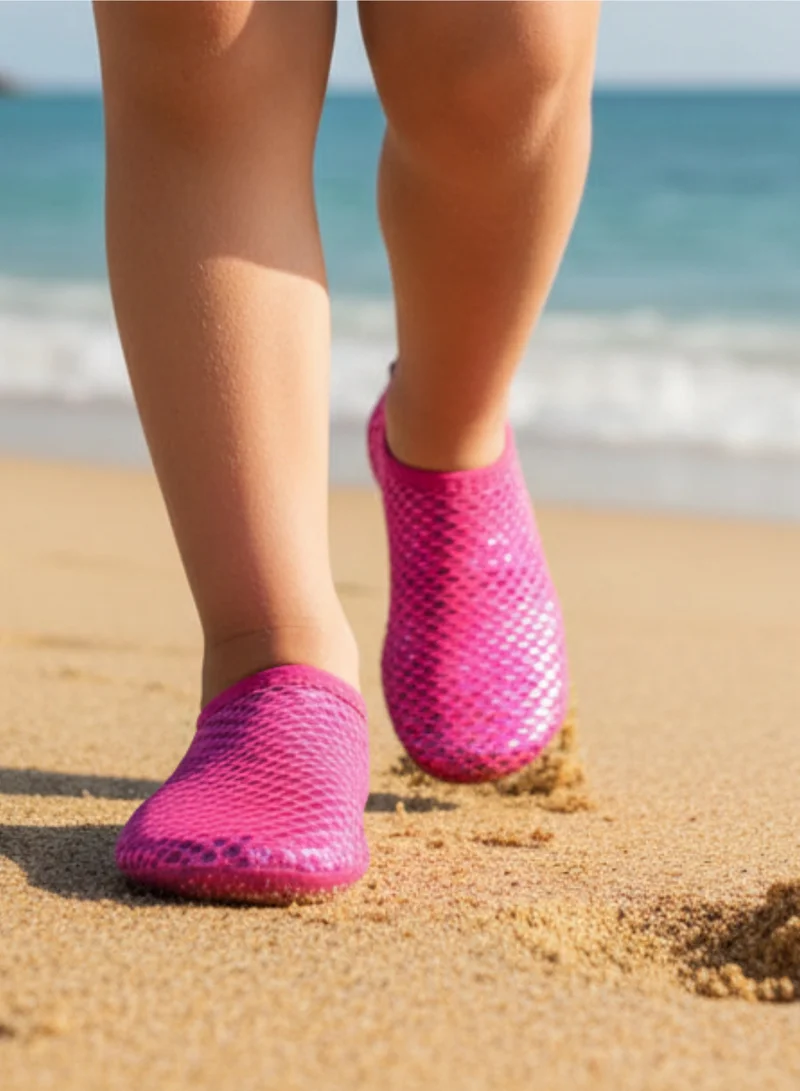 Slipstop pink Slipstop Rubin Kids Non Slip Water and Beach Shoes Lightweight Quick Dry Swim Ready Footwear for Babies and Children for Women | Best Price UAE