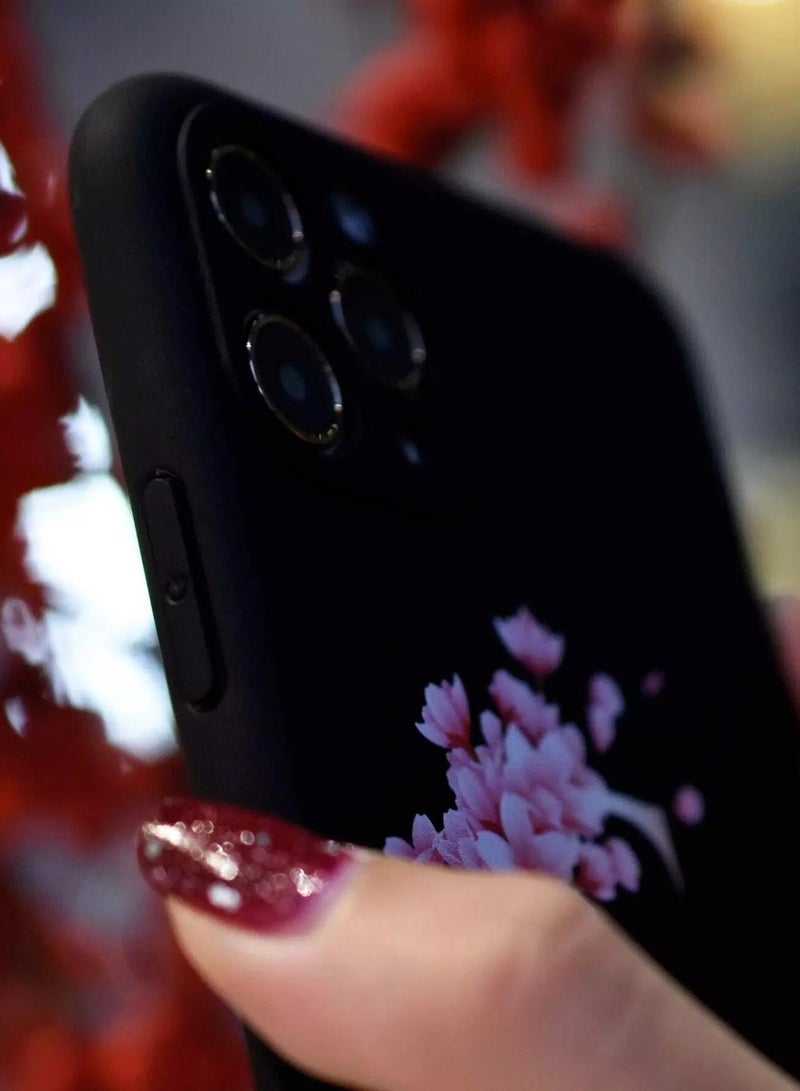Flower & Letter Graphic Case Compatible With iPhone  - Image 5