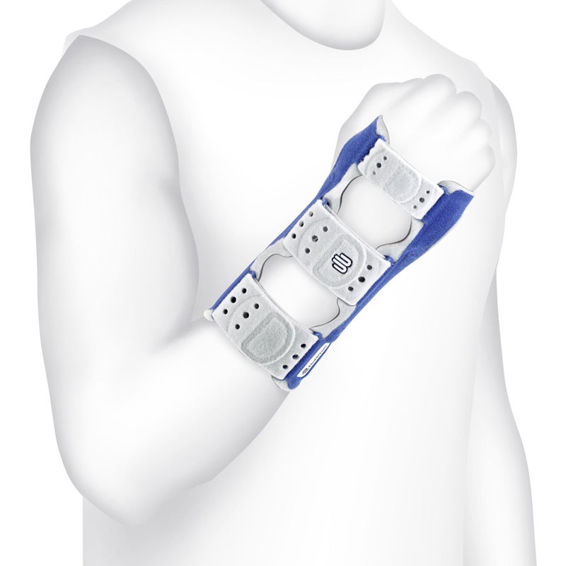 Bauerfeind ManuLoc Wrist Support Wrist Orthosis Brace for Carpal Tunnel Wrist Sugery Arthritis Injuries Size 0