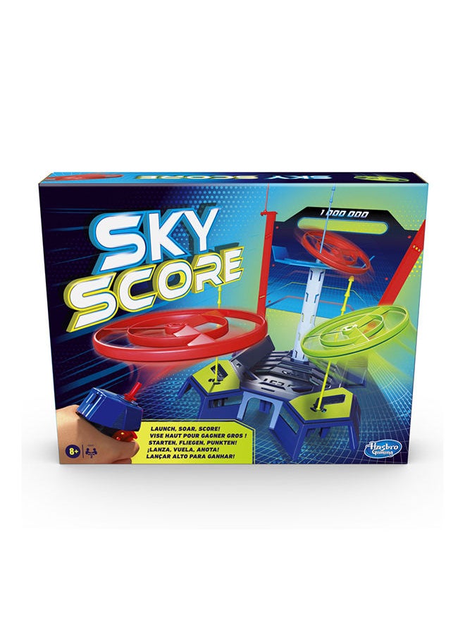 HASBRO - GAMING Sky Score Game Launch And Score Game With Spinners For Kids Ages 8 And Up For 2 Players  - Image 1