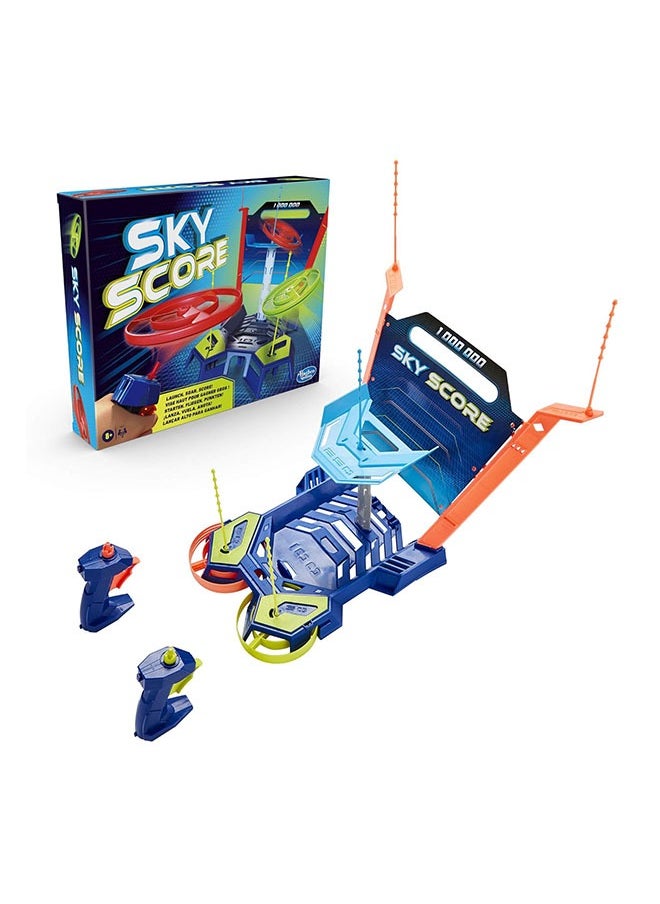 HASBRO - GAMING Sky Score Game Launch And Score Game With Spinners For Kids Ages 8 And Up For 2 Players  - Image 4
