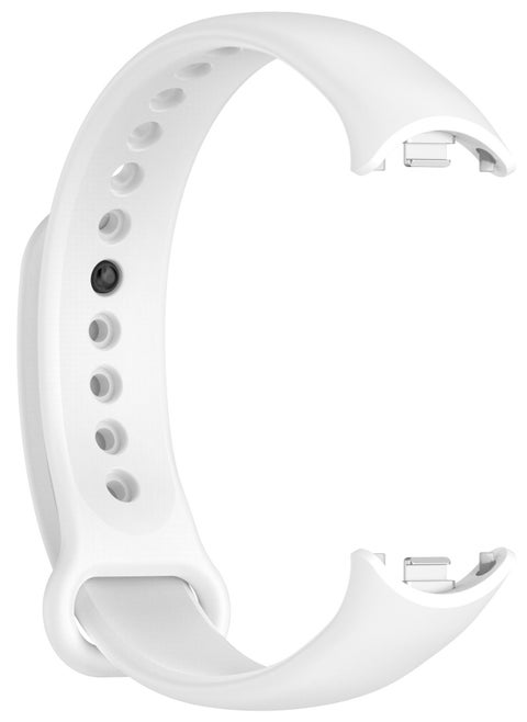 Strap for Xiaomi band 9/band 10, Silicone Watchband Replacement Bracelet White