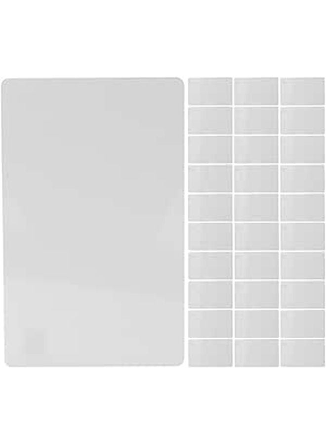 بطاقات اسم الألومنيوم بالتسامي 200 قطعة 3.4 × 2.1 بوصة سمك 0.21 مم للطباعة بالنقل الحراري - Image 1