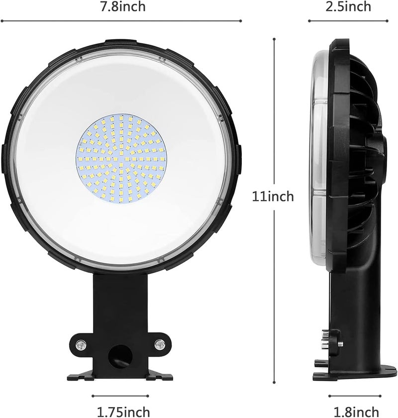 Karjoefar LED Barn Light, Dusk to Dawn Outdoor Lighting with 100W 10000LM 5000K Daylight, IP65 Waterproof Outdoor Security Lights for Garage Yard Street Warehouse Use - Image 5