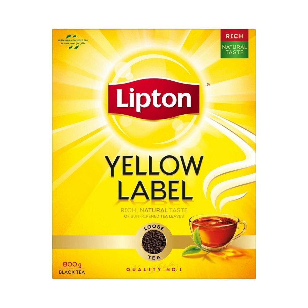 Lipton Yellow Label Loose Black Tea - 800gms