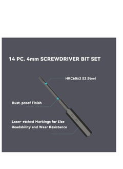Y&D Precision Screwdriver Set, 18-Pieces Hobby and Repair Portable Compact 4mm Bits, Slim Rotating for DIY PC, Phone, IT Hardware, Electronic Devices, Watch  - Image 5