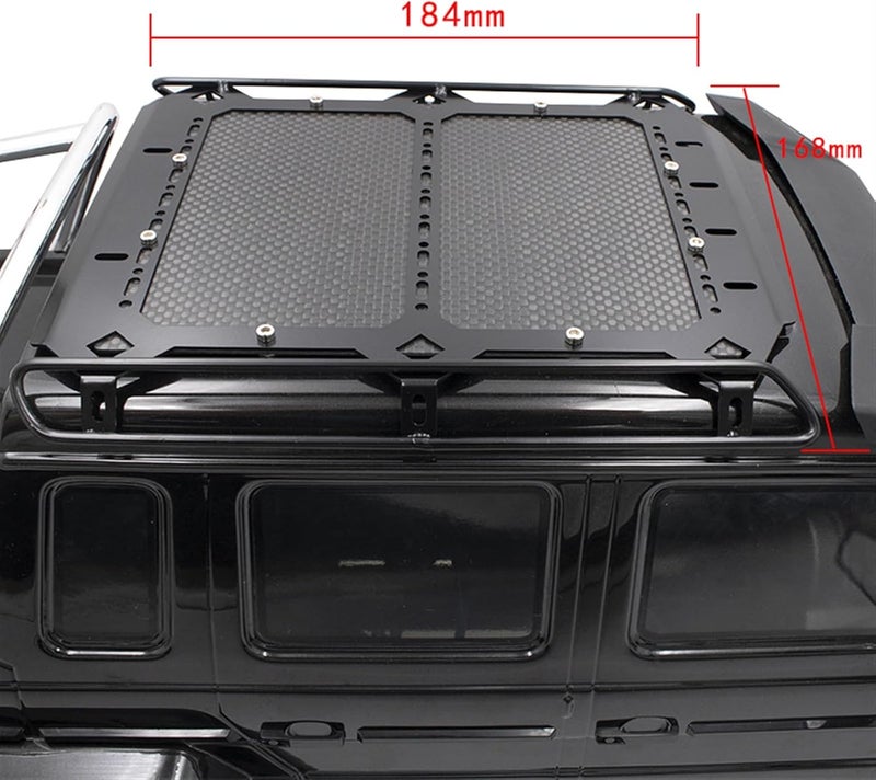 Yurefax Racing Metal Roof Rack for RC Crawler Cars - Image 2
