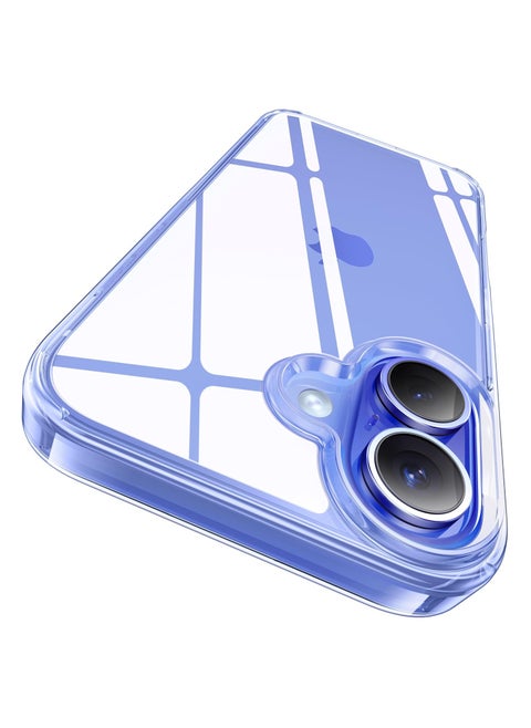 iPhone 16 Case Crystal Clear Anti Scrach Slim Hard PC Shockproof Protctive Case of Apple iPhone 16 6.1 inch