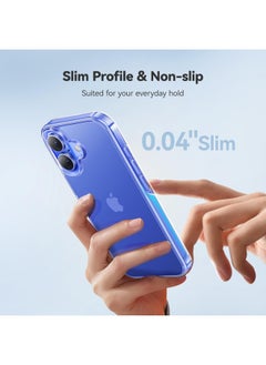 Houmt iPhone 16 Case Crystal Clear Anti Scrach Slim Hard PC Shockproof Protctive Case of Apple iPhone 16 6.1 inch  - Image 5