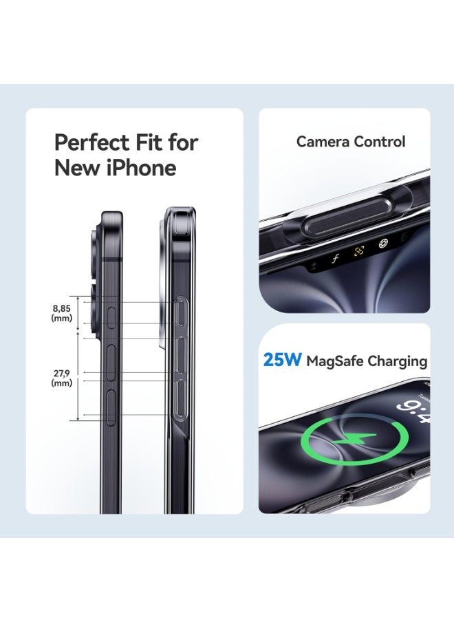 Houmt - iPhone 16 Case Crystal Clear Anti Scrach Slim Hard PC Shockproof Protctive Case of Apple iPhone 16 6.1 inch - Image 1
