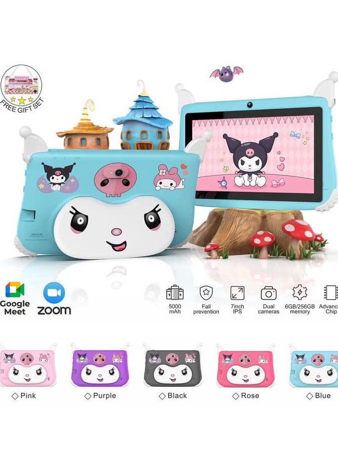 Discovery Fire 10 Kids Tablet with Fall Protection, 6GB RAM/256GB Storage, Google Meet & Zoom Support – The Ultimate Educational & Entertainment Companion 