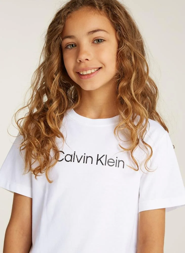 Calvin Klein Jeans Kids Graphic Logo T-Shirt