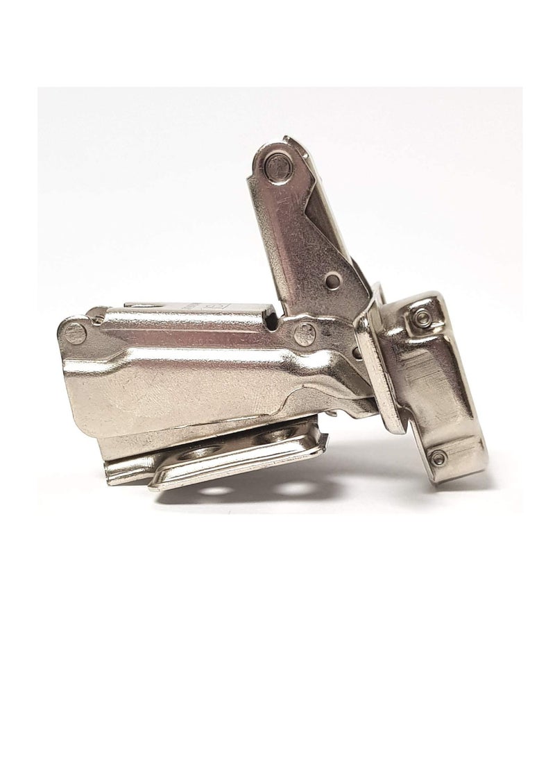 180 Degree Angle Heavy Duty Adjustable Stainless Steel Cabinet Door Concealed Cabinet Hinge Full Overlay Half Overlay Inset Hinges (1 PAIR, Full Overlay) - Image 1