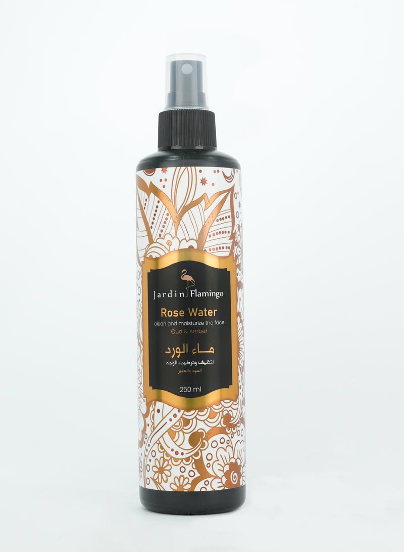 Jardin Flamingo Luxury Rose Water with Oud & Amber