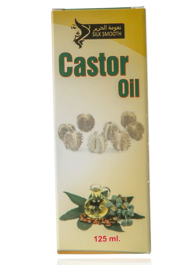 SILK SMOOTH Pure Castor Oil for Hair - Natural Elixir Infused with Nutrients for Hair Wellness, Cold-Pressed for Ultimate Purity and Nourishment - Image 2