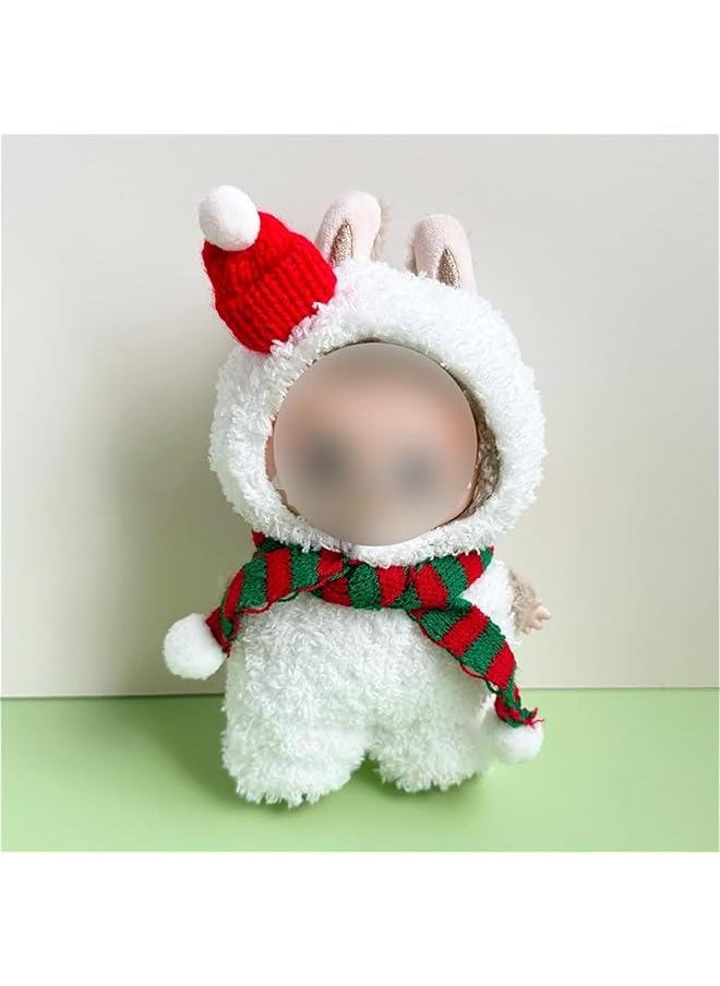 Arabest Clothes for Labubu Doll, Doll Accessories for 17cm Labubu Dolls for 
