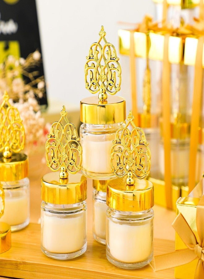 Hoolerry 12 Pcs Eid Mubarak Candle Gift Set Muslim Islamic Party Favors Gift Ramadan Favors Thank You Gift Scented Lavender Candles for Eid Ameen Hajj Umrah Wedding Birthday Engagement Favors - Image 4