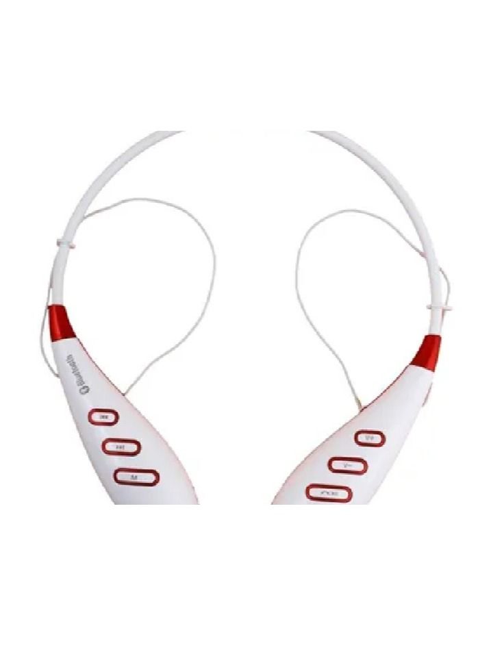 Stereo Wireless Bluetooth In-Ear Headset White - Image 1