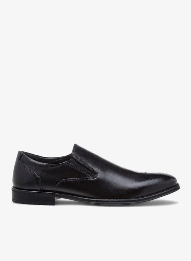 DUCHINI Men's Textured Slip-On Loafers - Image 2