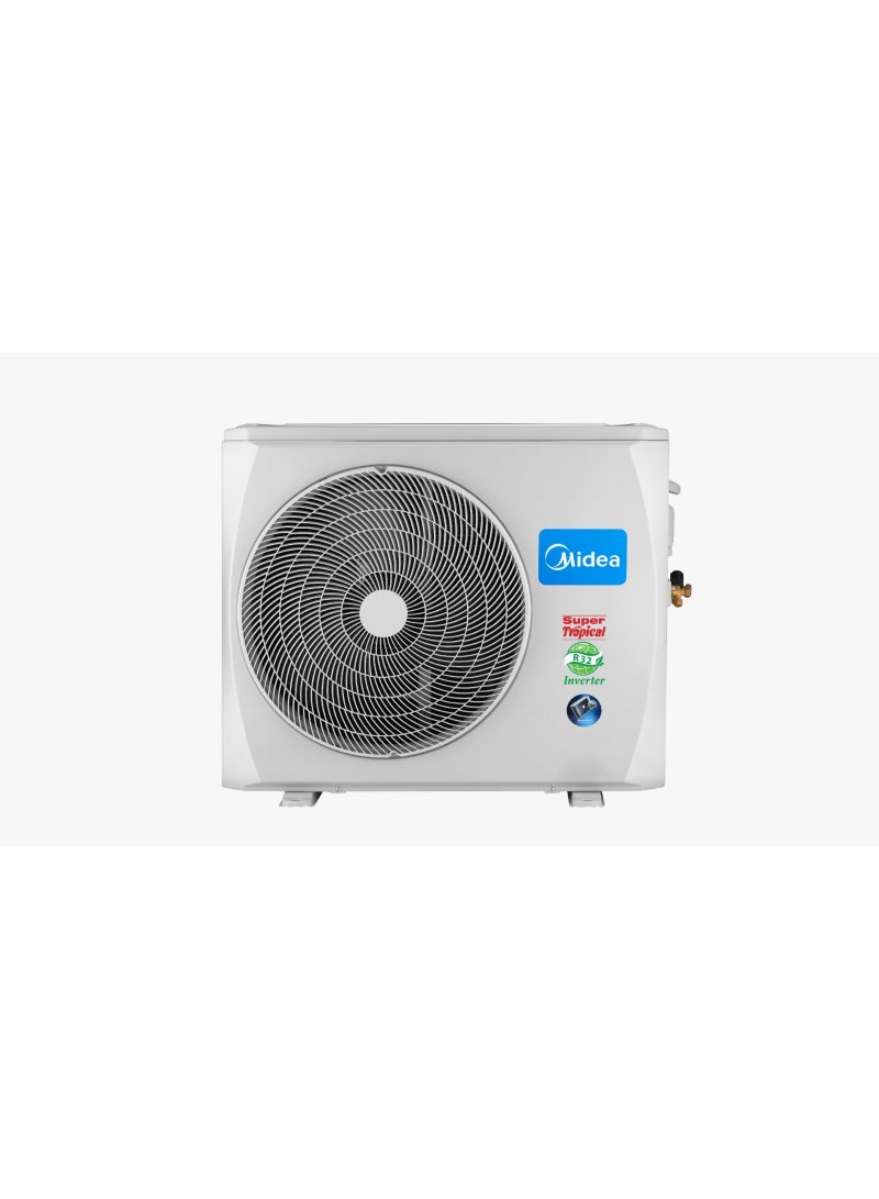 Midea AI Eco Master 2.25 HP Inverter Split Air Conditioner – Cooling & Heating – R32 Refrigerant – High Energy Efficiency – Super Tropical Performance – MSEFT-18HRDN8 MSEFT-18HRDN8 white - Image 3