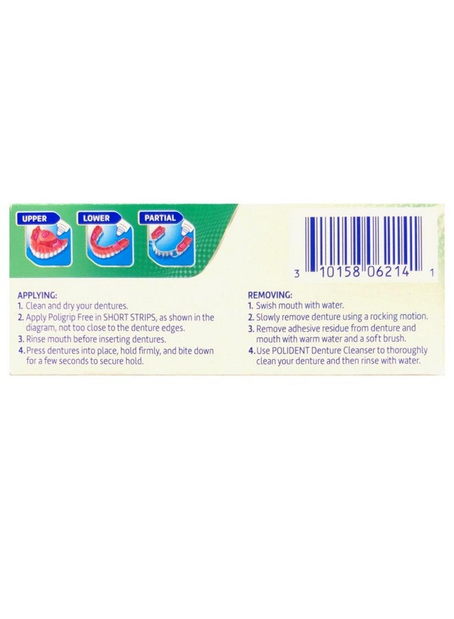 بولي جريب كريم لاصق سوبر بولي جريب لأطقم الأسنان - قوي، يدوم طوال اليوم - خالٍ من الزنك - بدون نكهات أو ألوان صناعية - 0.75 أونصة لكل قطعة. - Image 3