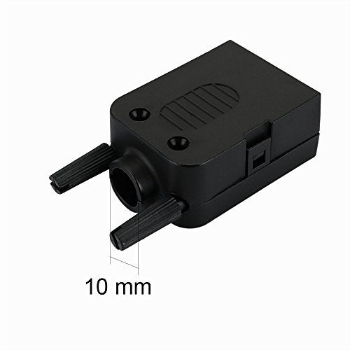 Twinkle Bay TwinkleBay DB9 Connector to Wiring Terminal RS232 Serial Port Breakout Board Solderless (Female Adapter with Case) - Image 3