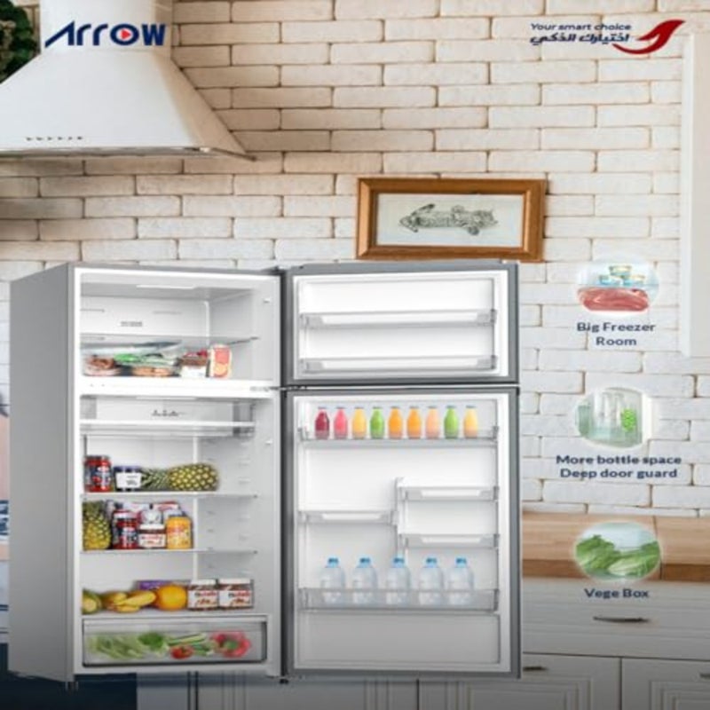 Double Door Refrigerator 543L Cubic feet-19.2 - Image 3