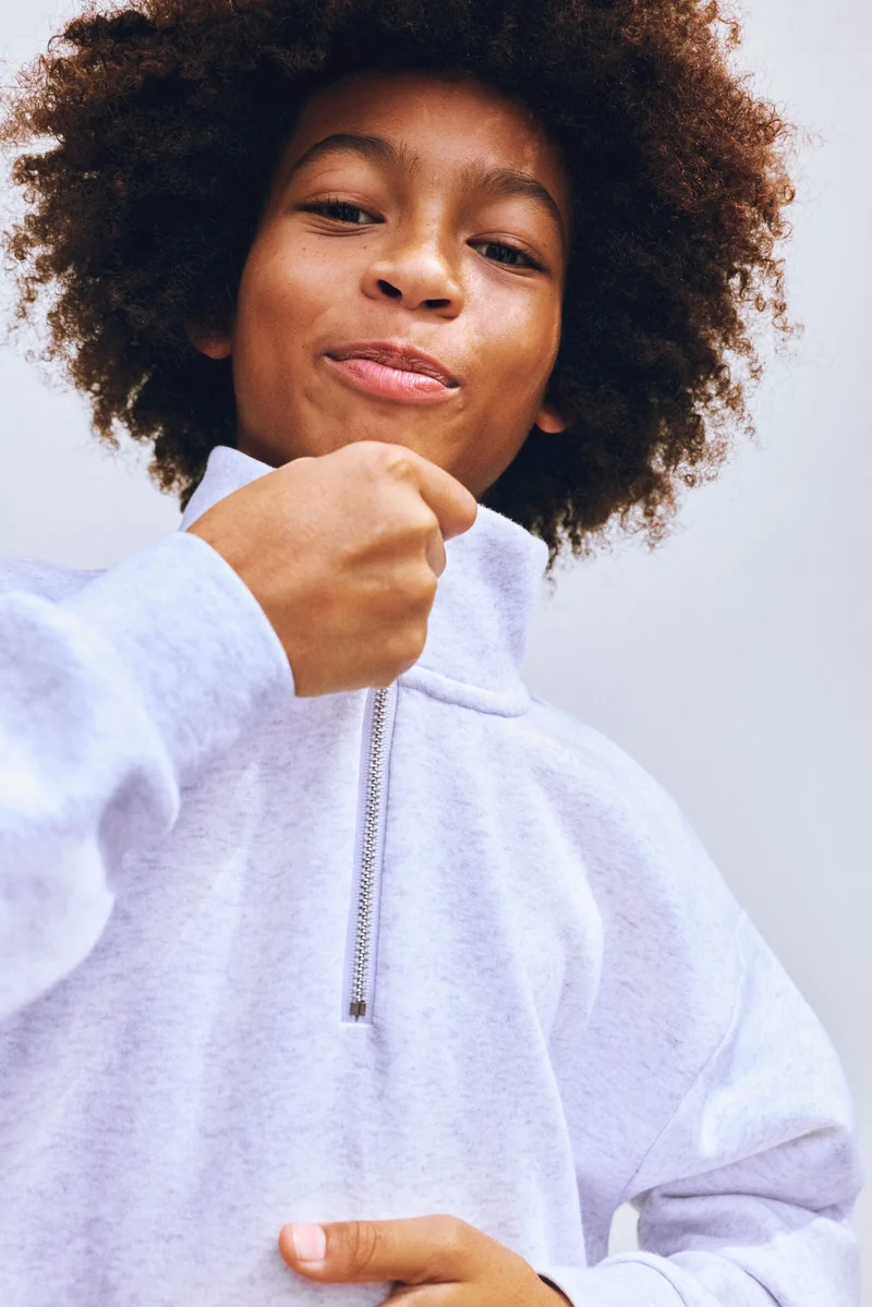 اتش اند ام سويت شيرت بسحاب علوي