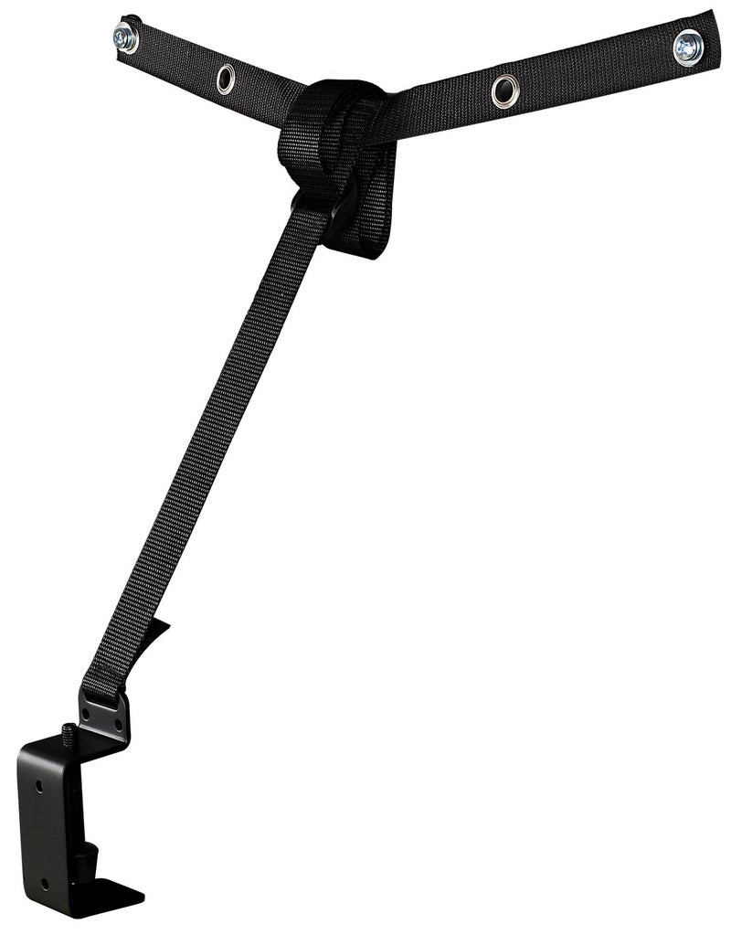 Mount-It! Mount It! TV Safety Straps For Child and Baby Proofing, Anti Tip Prevention and Earthquake Protection, Heavy Duty Metal Connectors, Secures to TV Stand and Walls, Black - Image 1