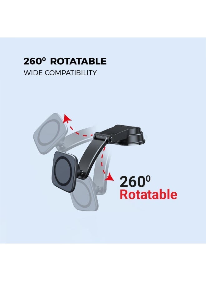 Trands HO5523 Magnetic Smartphone Car Mount Holder - Image 4