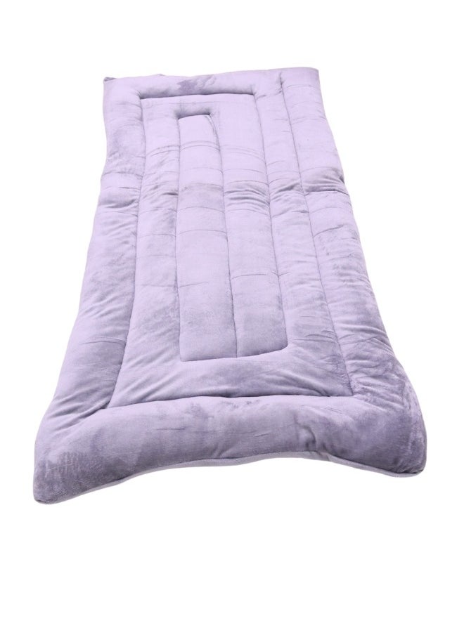 SMART HOME - Cotton sleeping blanket for camps and rest houses, soft velvet to the touch, made of high-quality materials, natural cotton blanket for one person, size 180*90*6 cm - Image 1