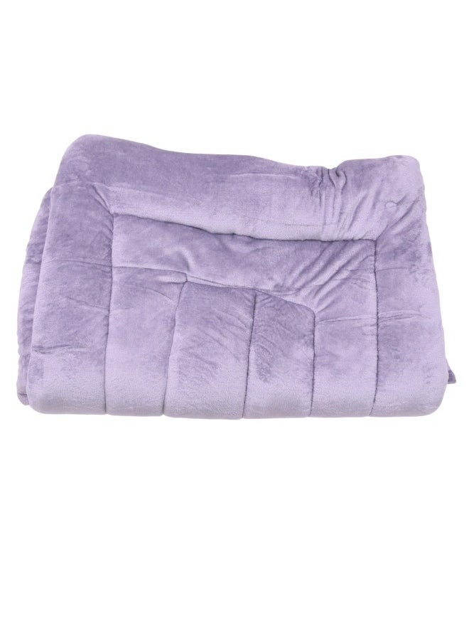 SMART HOME - Cotton sleeping blanket for camps and rest houses, soft velvet to the touch, made of high-quality materials, natural cotton blanket for one person, size 180*90*6 cm - Image 1