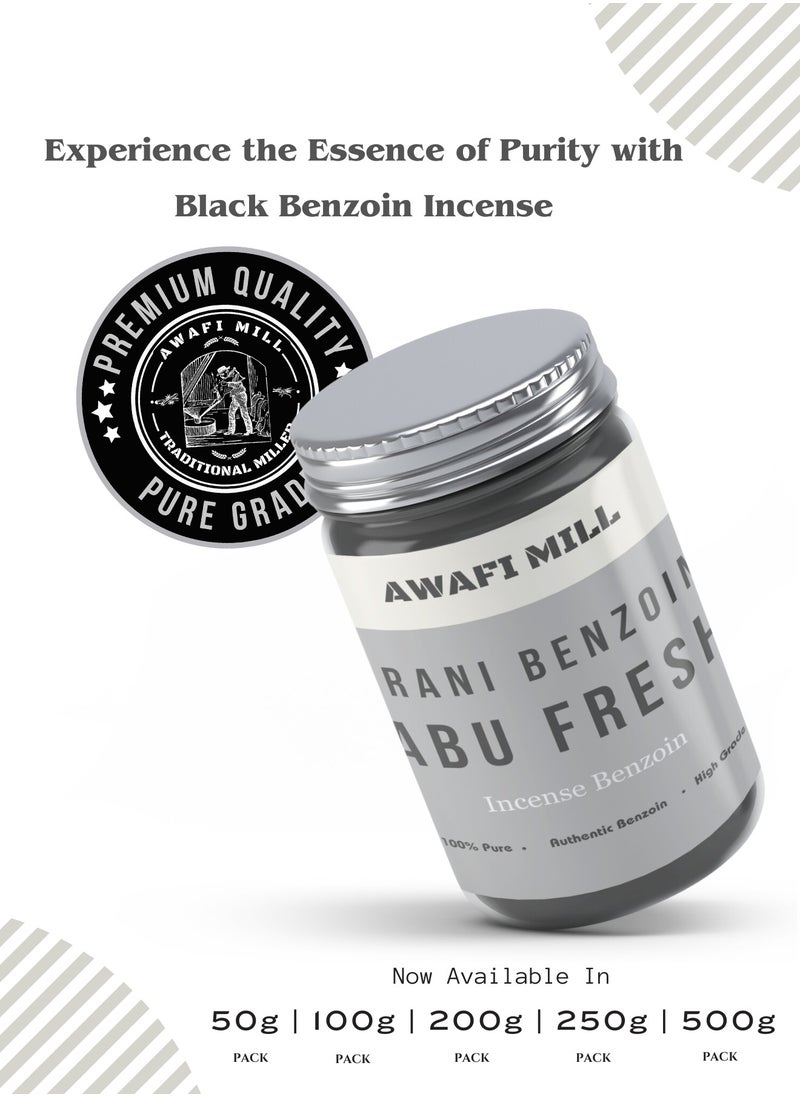 Awafi Mill Premium Irani Benzoin Abu Fresh | High-Quality Natural Resin Incense  - Image 4