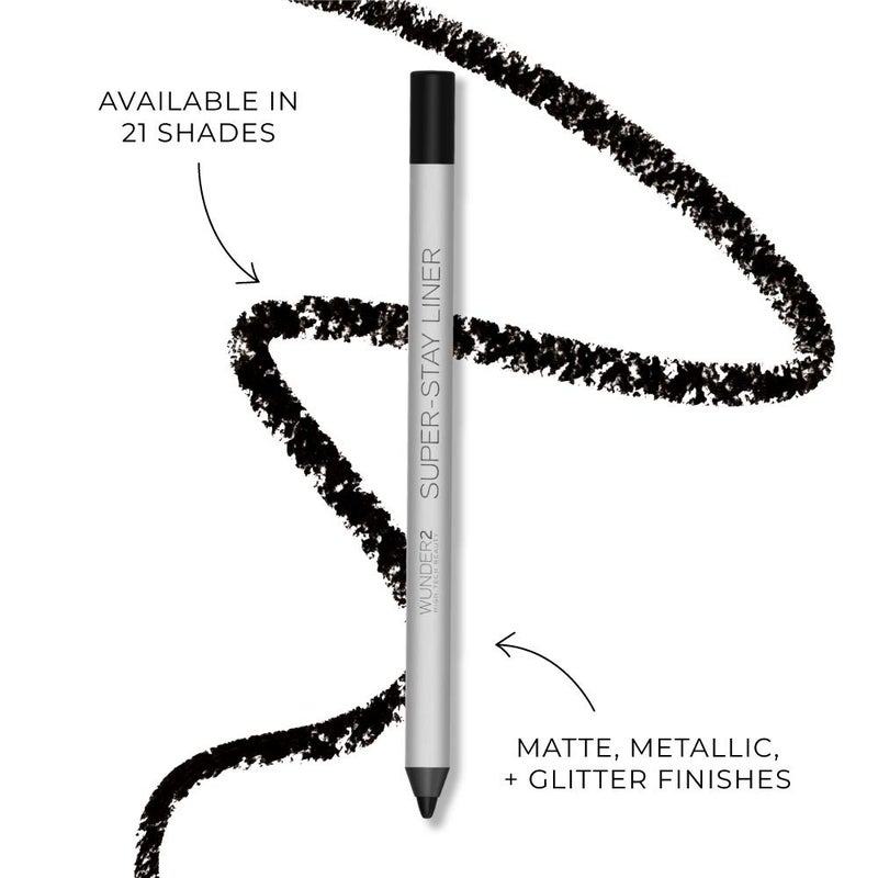 Wunderbrow Wunder2 SUPERSTAY LINER Makeup Eyeliner Pencil Long Lasting Waterproof Color, Metallic Copper, 1 Count - Image 2
