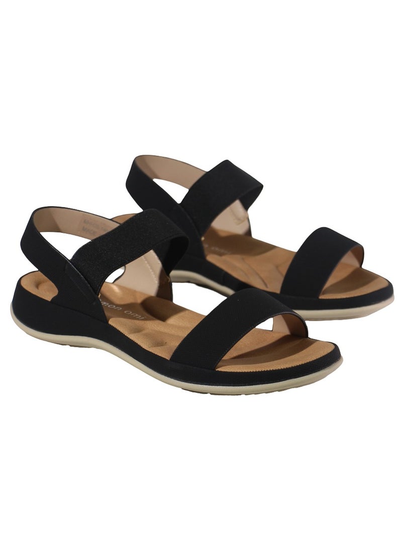 Mon Ami Mon Ami Women's Flat Sandals | Comfortable Open-Toe Summer Shoes for Women and Girls | Lightweight with Soft Cushioned Footbed – Perfect for Beach, Travel & Daily Wear  - Image 1