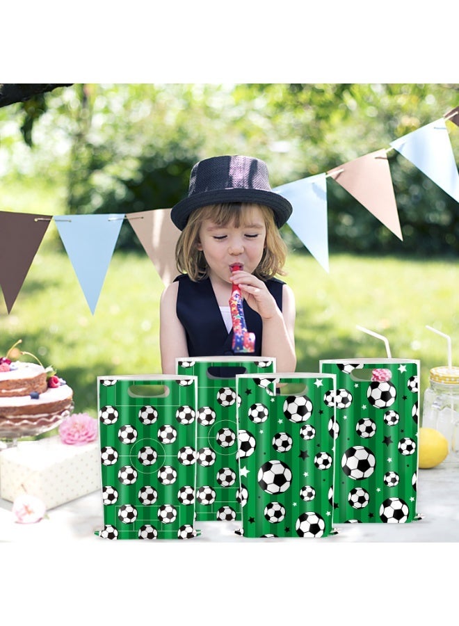 64-piece football party favour set, comprising football clapper bracelets, stickers, medals, key rings, whistles, gift bags and other football-themed birthday party gifts, suitable for football-themed party decorations. - Image 4